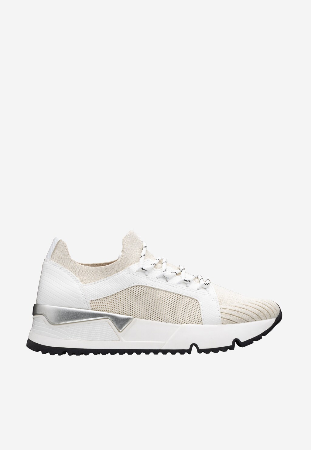 WJS beżowo-białe sneakersy damskie WJS64016-74 Widok 2