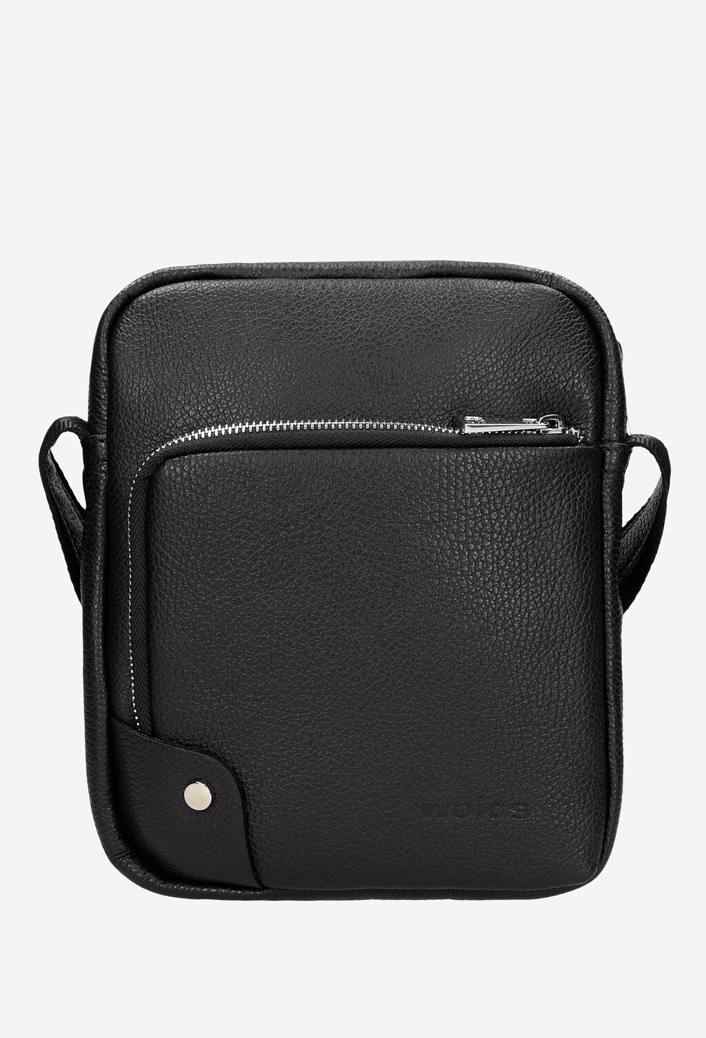 Czarna torba męska na ramię - crossbody bag 80137-51 Widok 1