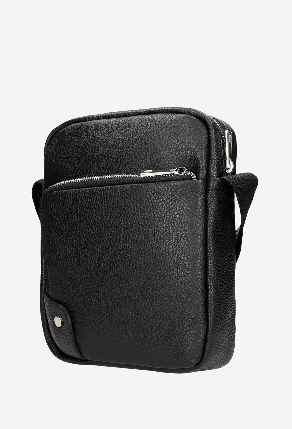 Czarna torba męska na ramię - crossbody bag 80137-51 Widok 2