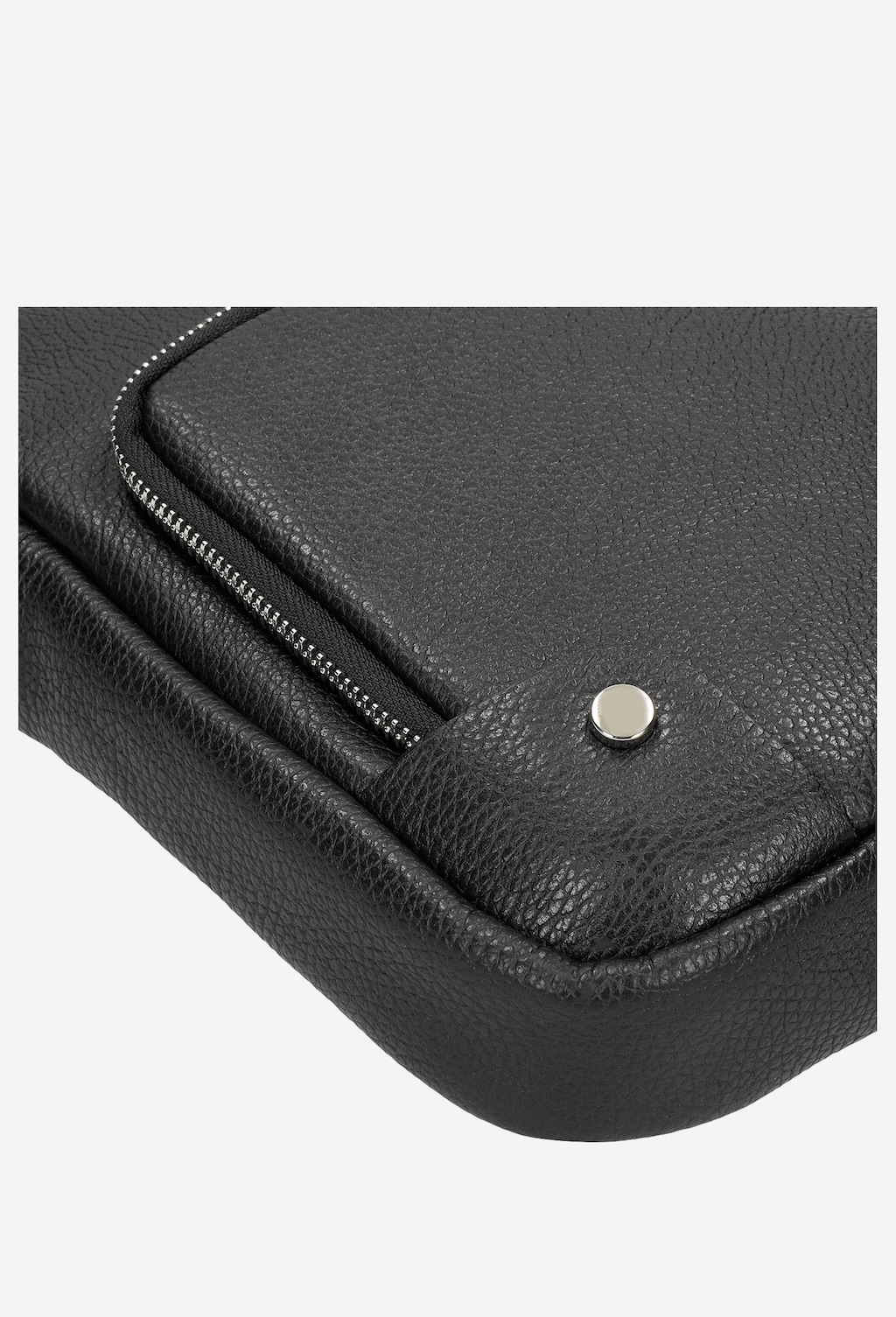 Czarna torba męska na ramię - crossbody bag 80137-51 Widok 5