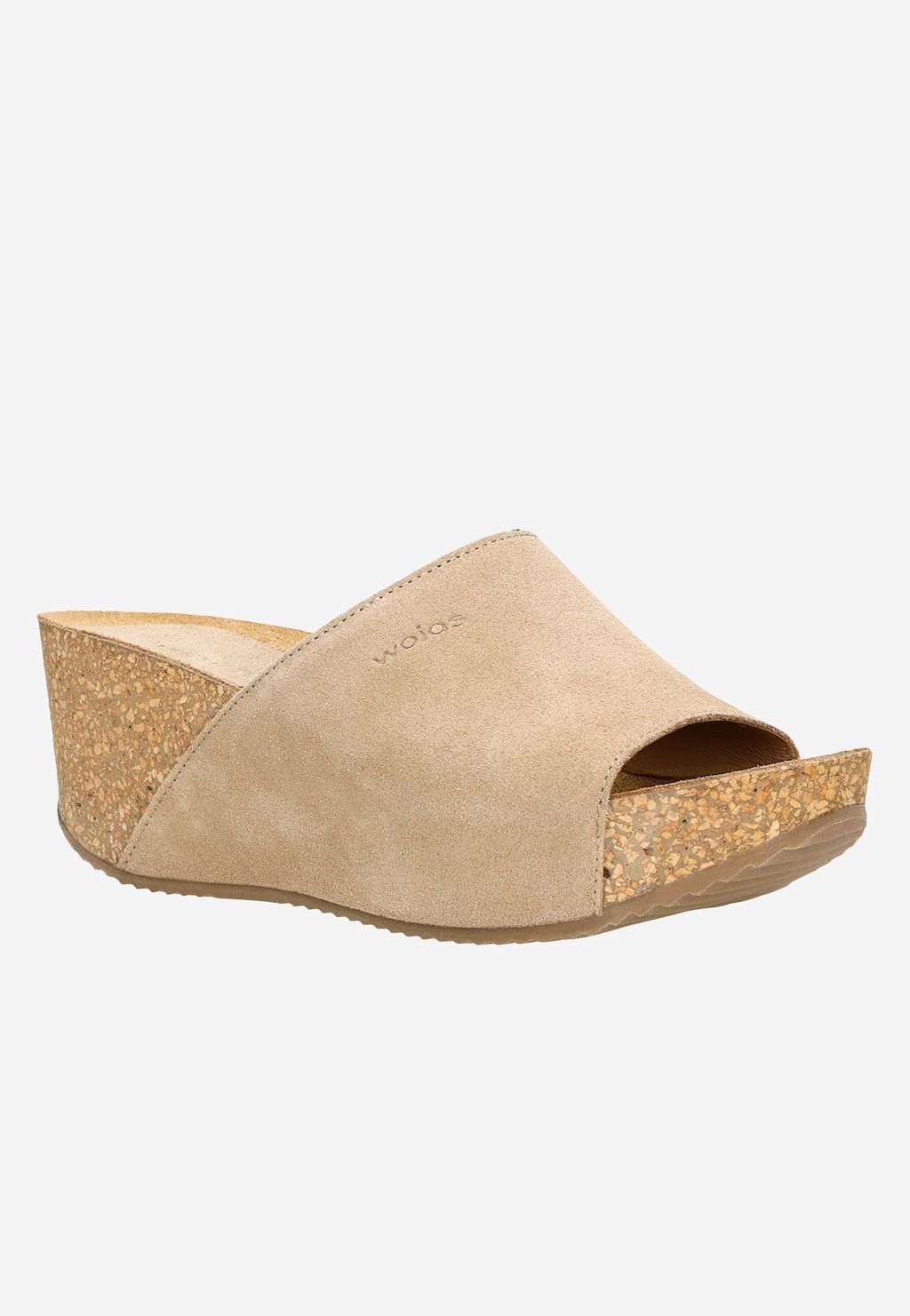 Kožené šľapky dámske na leto s hrubou podrážkou 74021-64 Widok 3