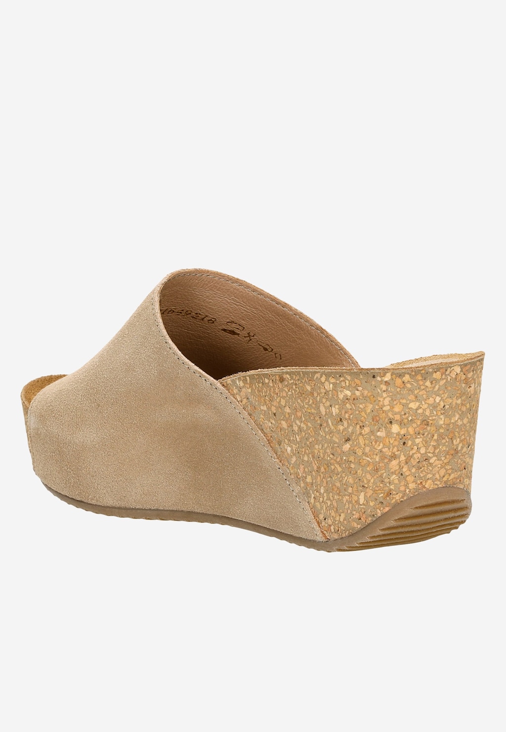 Kožené šľapky dámske na leto s hrubou podrážkou 74021-64 Widok 4