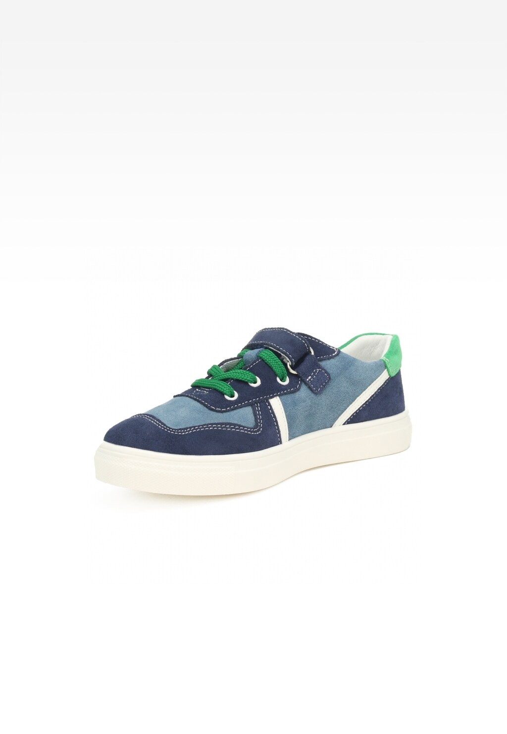 Półbuty BARTEK 15312004, granatowo-niebieski Widok 3