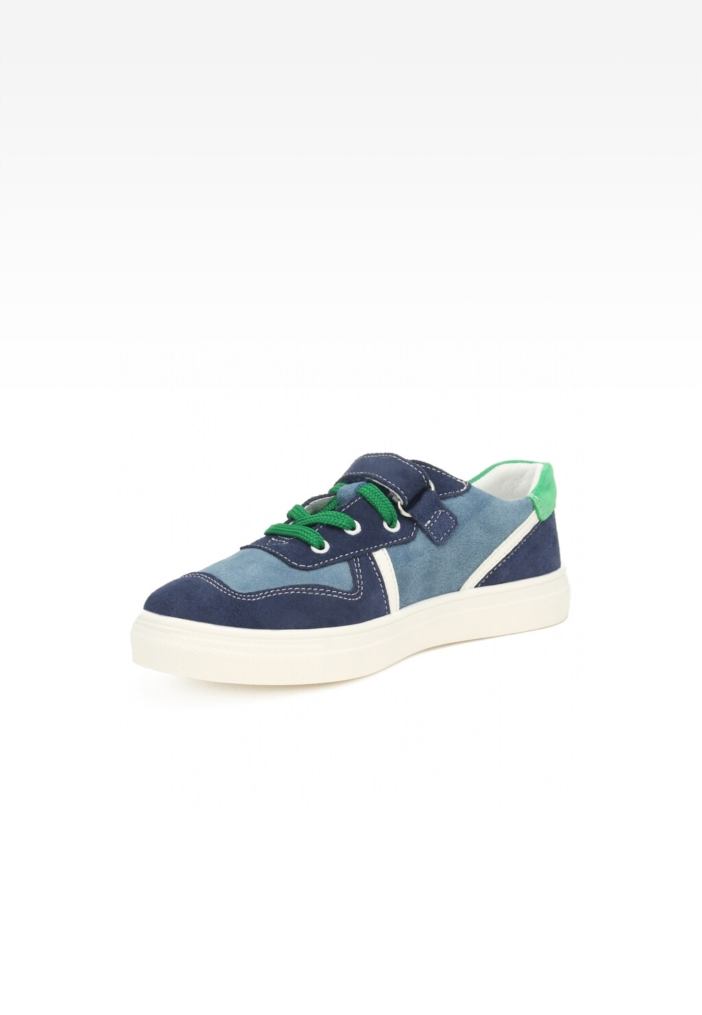 Półbuty BARTEK 18312004, granatowo-niebieski Widok 3