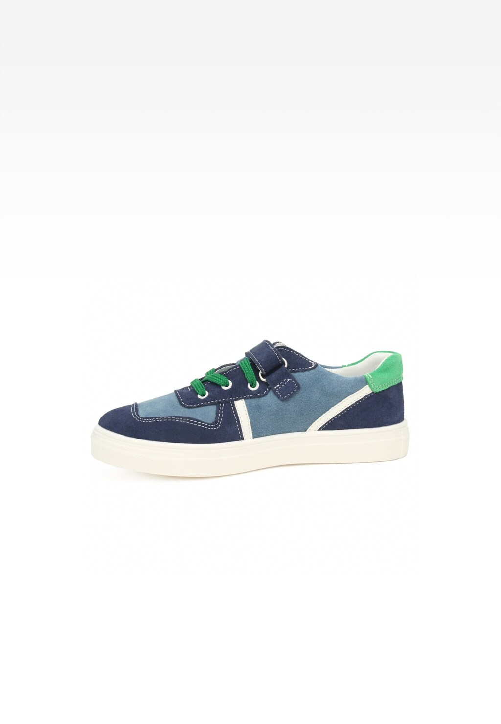 Półbuty BARTEK 18312004, granatowo-niebieski Widok 4