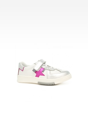 Pantofi pentru fete  BARTEK 18326004, alb-argintiu