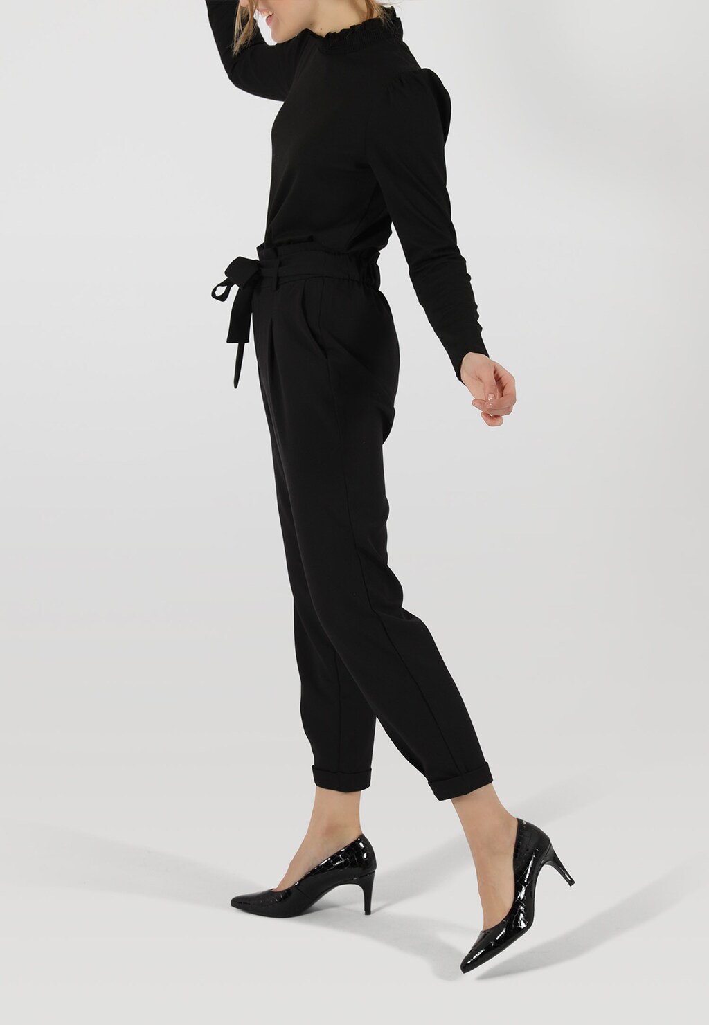 Elegantné dámske lodičky z lakovanej kože 35041-31 Widok 1