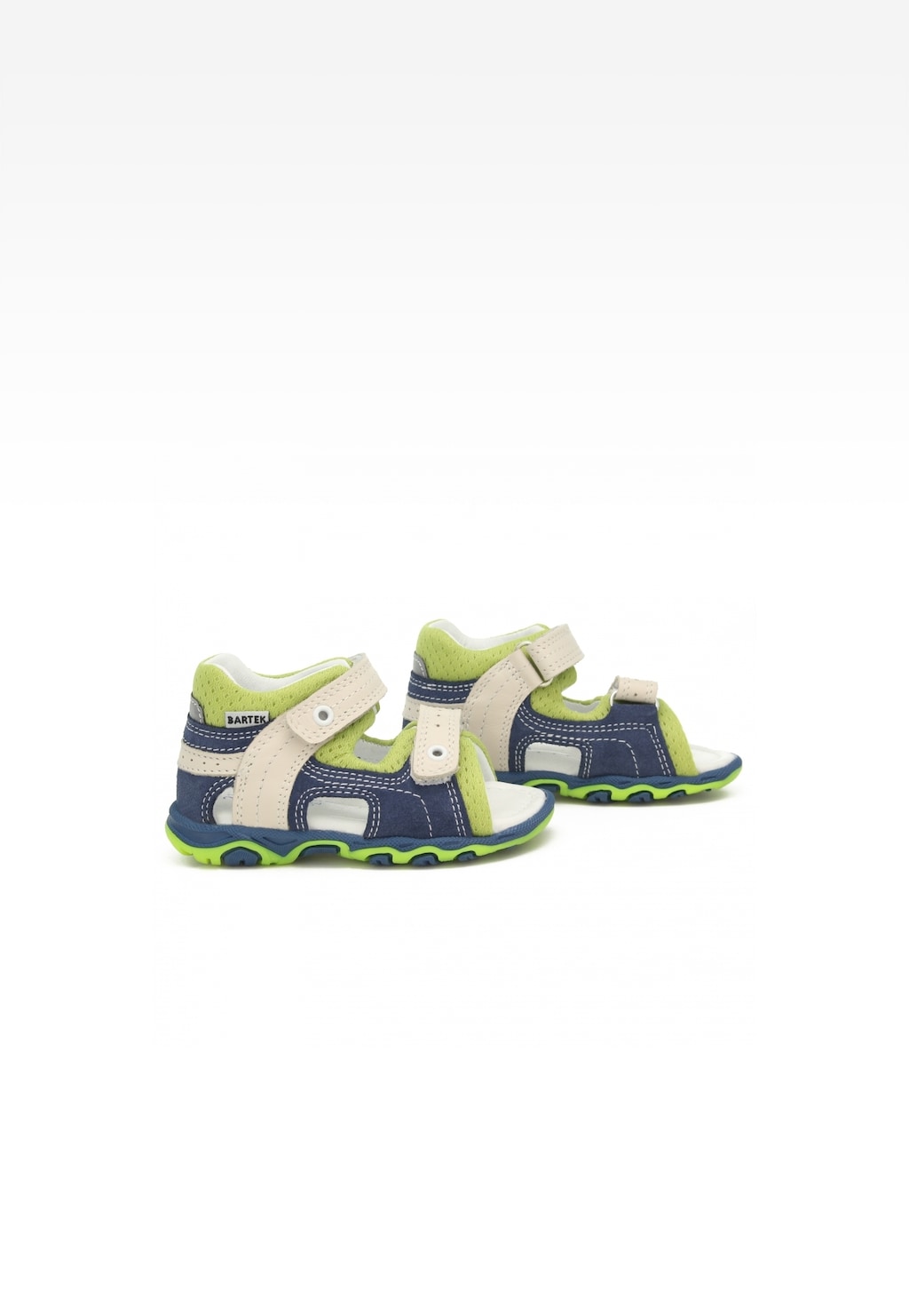 Sandály BARTEK 11848-002, pro chlapce, zeleno-modré Widok 7