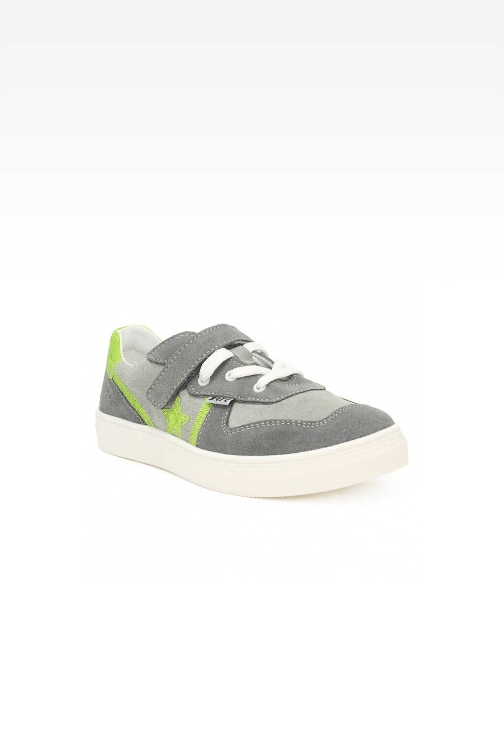 Półbuty BARTEK 18312001, szaro-zielony Widok 2