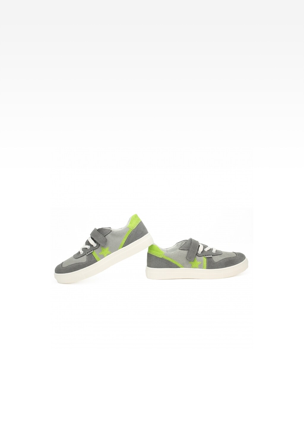 Półbuty BARTEK 18312001, szaro-zielony Widok 6