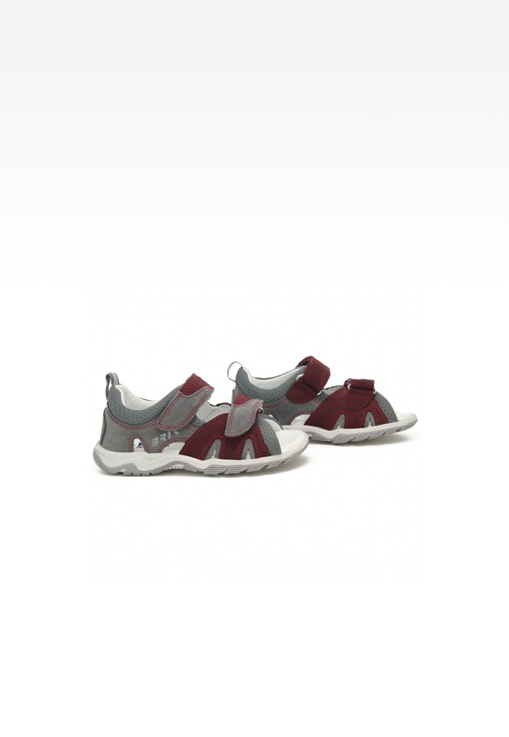 Obuwie profilaktyczne brtk young BARTEK T-19187-7/EWC, dla chłopców, szaro-bordowy Widok 7