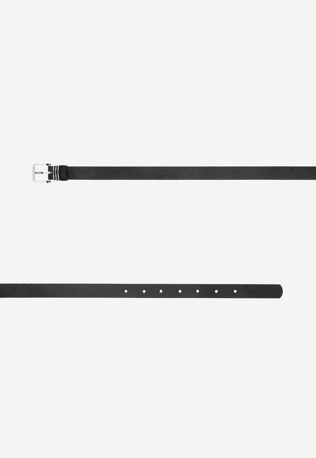 Minimalistický a štýlový dámsky opasok v čiernej farbe WJS91013-51 Widok 3