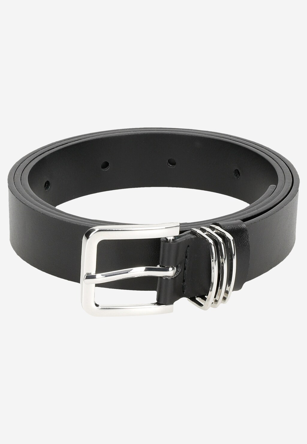 Minimalistický a štýlový dámsky opasok v čiernej farbe WJS91013-51 Widok 5