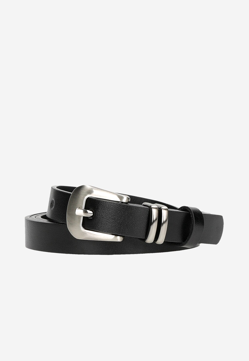 WJS czarny pasek damski z szeroką klamrą WJS91012-51 Widok 1