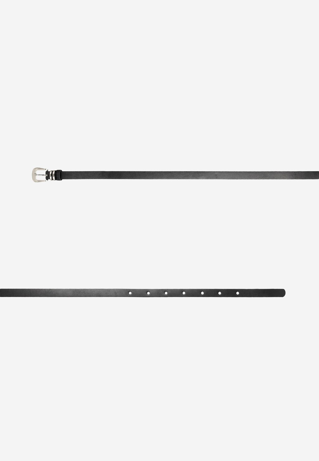 WJS czarny pasek damski z szeroką klamrą WJS91012-51 Widok 3