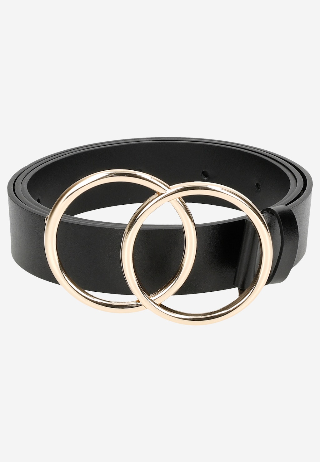 Stylový pásek dámský v černém provedení se sponou WJS91016-51 Widok 5