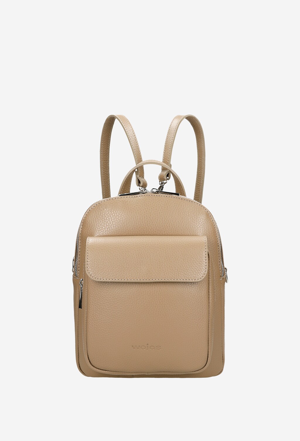 Beżowy klasyczny plecak damski 80156-54 Widok 2
