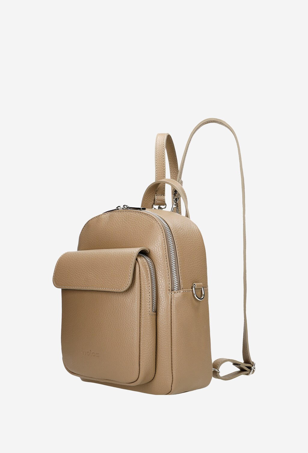 Beżowy klasyczny plecak damski 80156-54 Widok 3