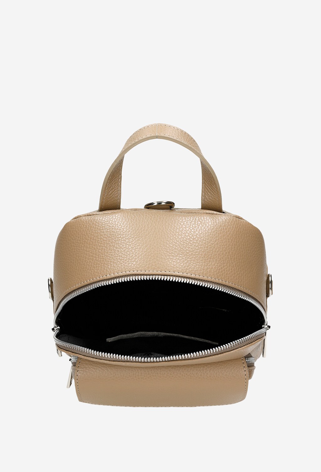 Beżowy klasyczny plecak damski 80156-54 Widok 6