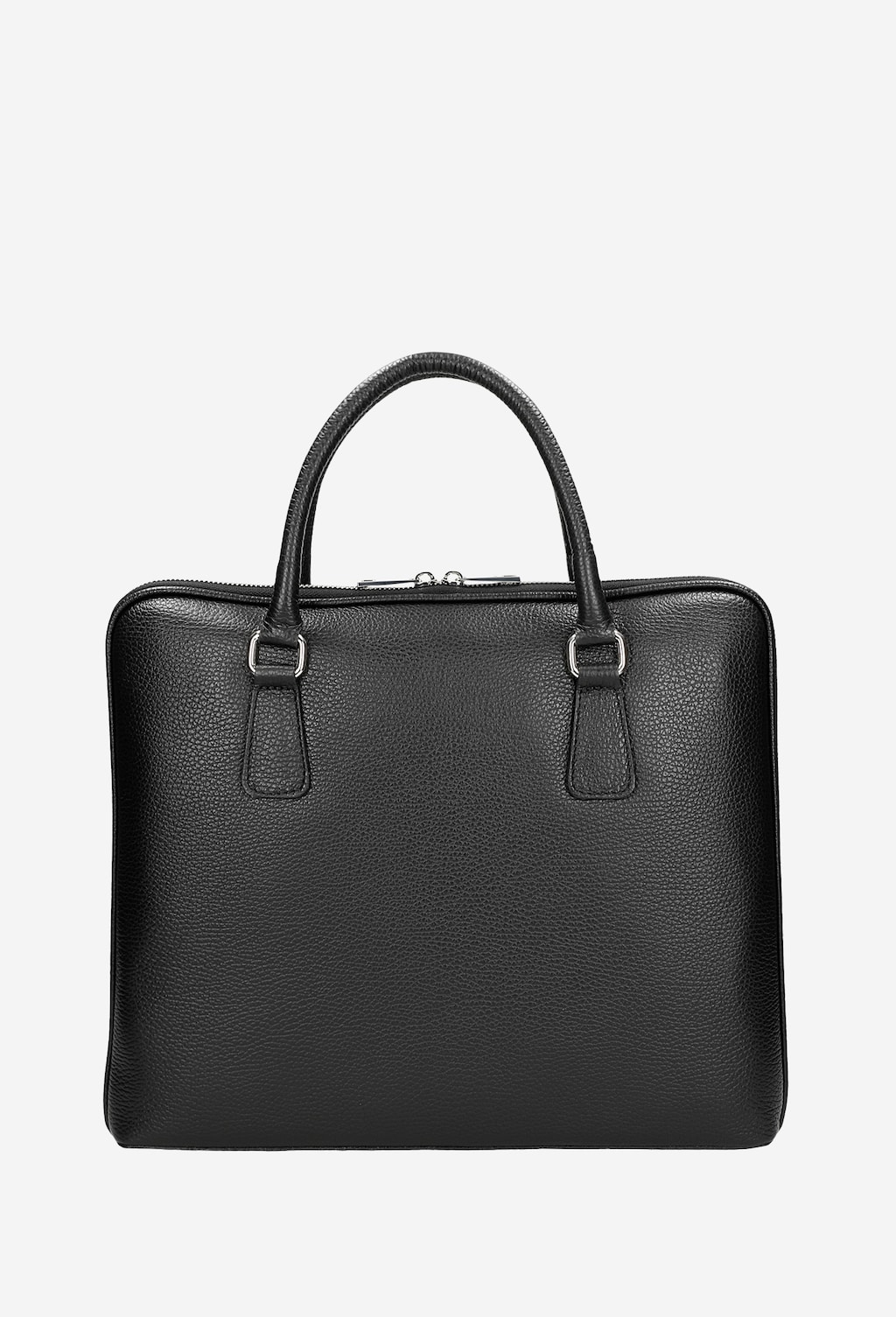 Czarna torba na laptopa ze skóry naturalnej 90009-51 Widok 3