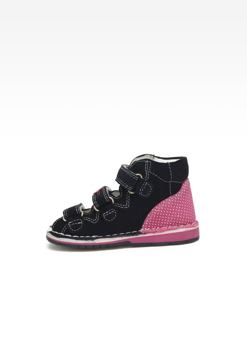 Obuwie profilaktyczno-rehabilitacyjne bartek BARTEK 165201-03, dla dziewcząt, granatowy Widok 4