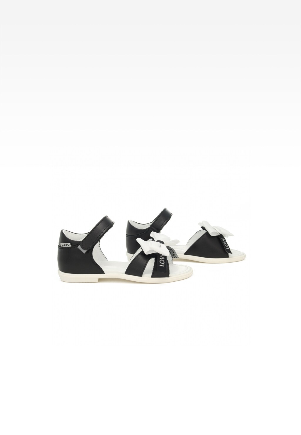 Sandały BARTEK 19041002, dla dziewcząt, czarny Widok 7