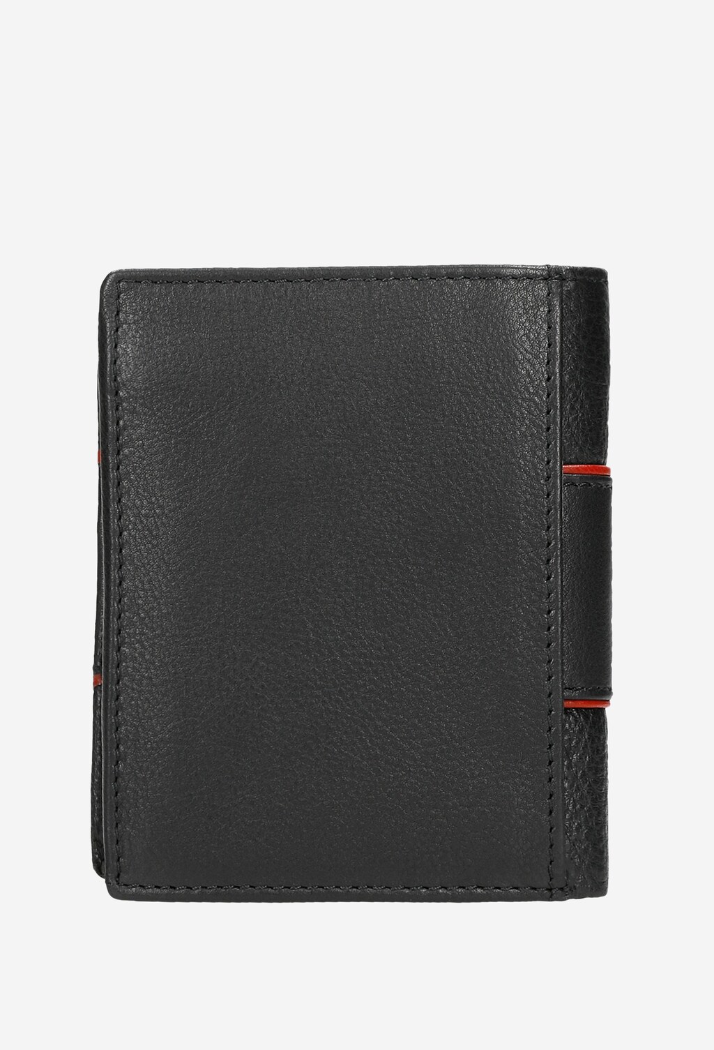 Czarny portfel męski z czerwoną lamówką 91050-51 Widok 3