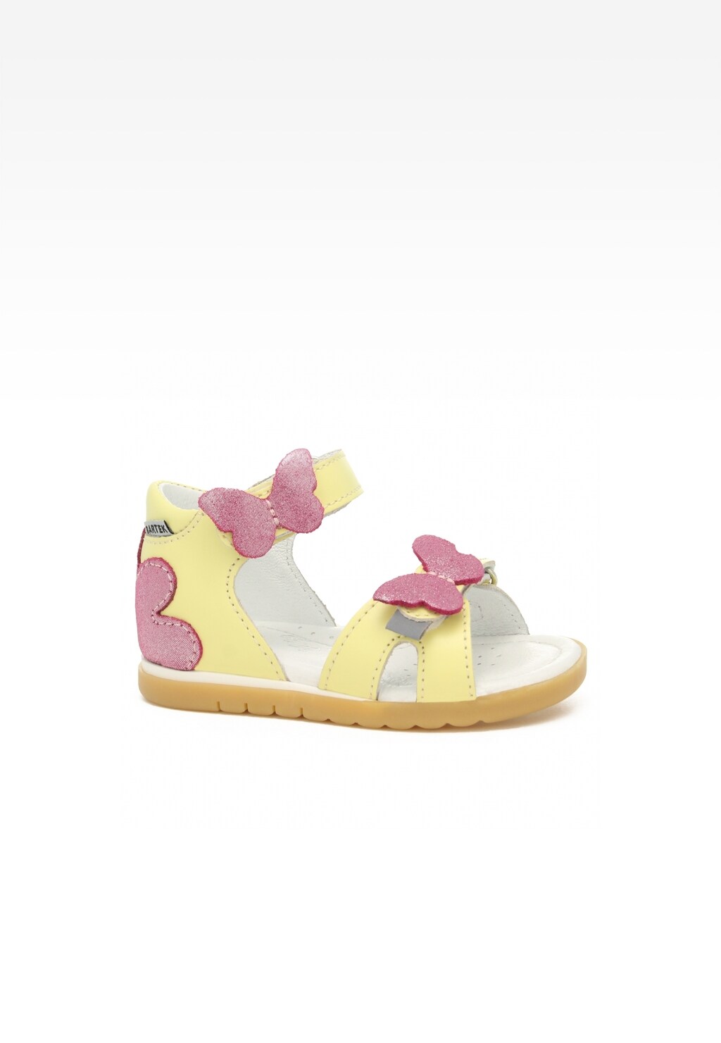 Sandały BARTEK 11417003, dla dziewcząt, żółty Widok 1