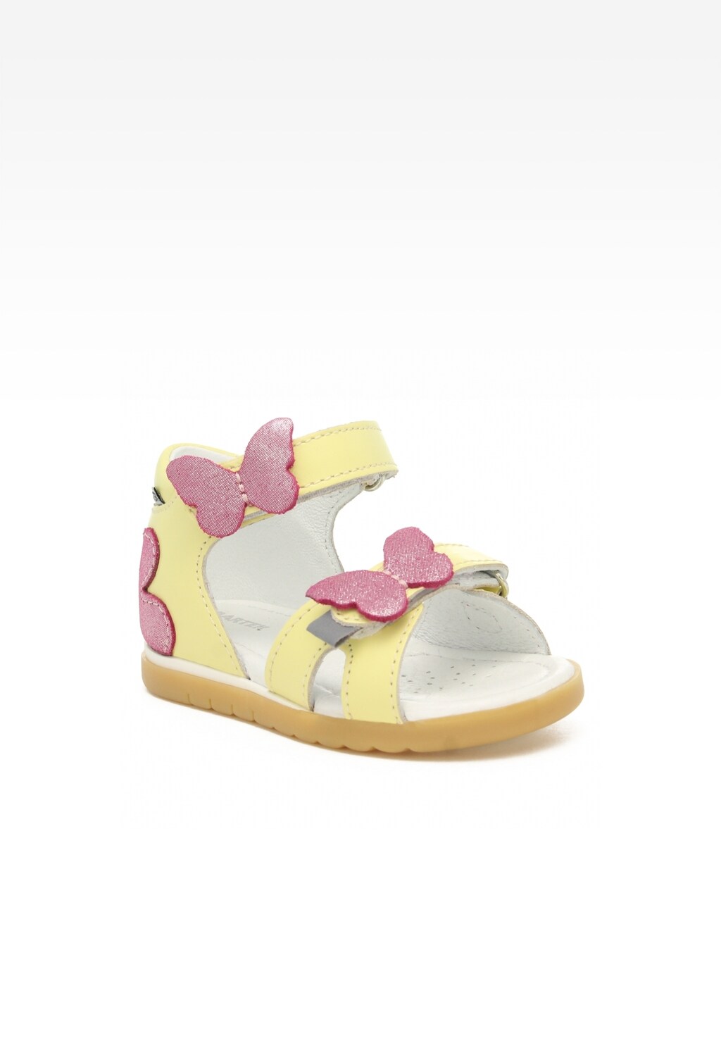 Sandały BARTEK 11417003, dla dziewcząt, żółty Widok 2