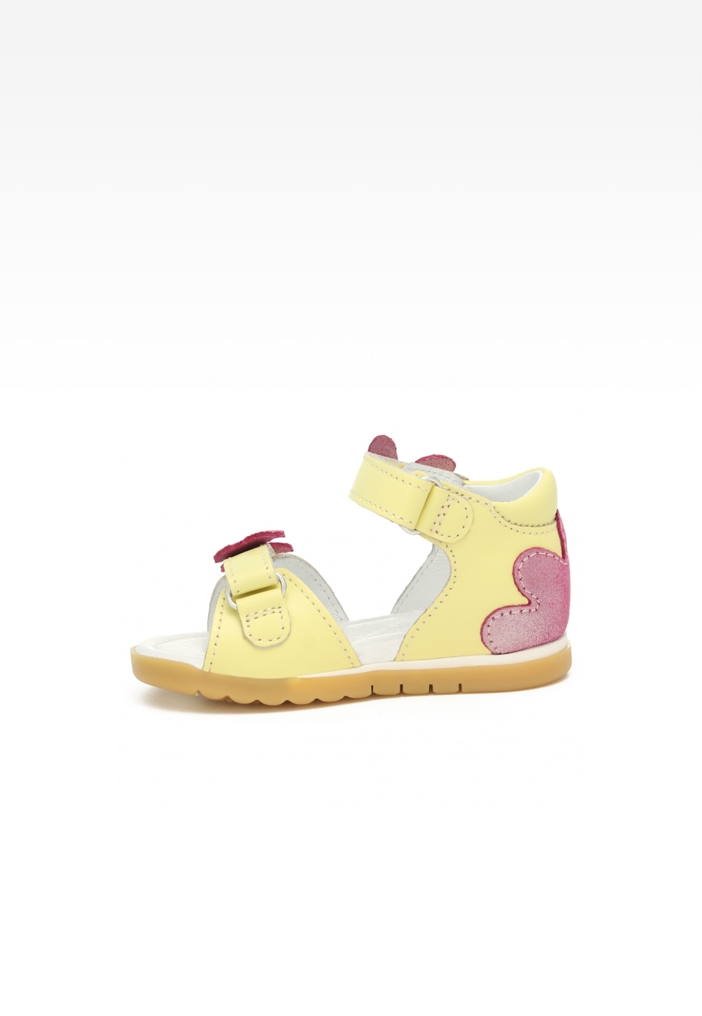 Sandały BARTEK 11417003, dla dziewcząt, żółty Widok 4