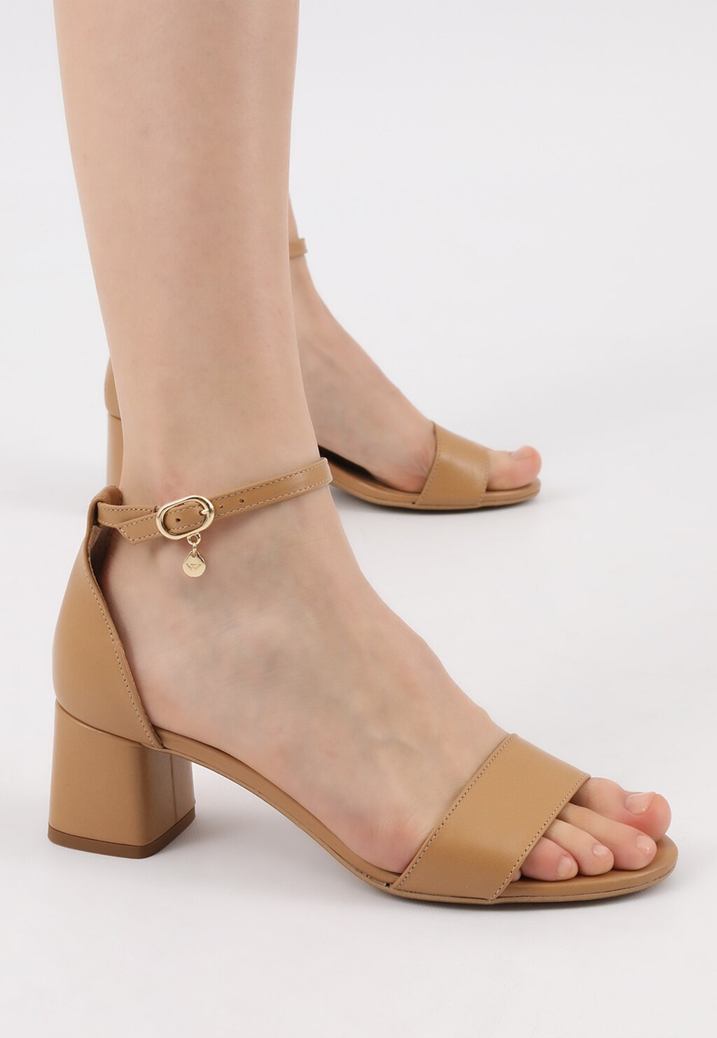 Kožené sandále dámske na príjemné letné dni 76051-52 Widok 7