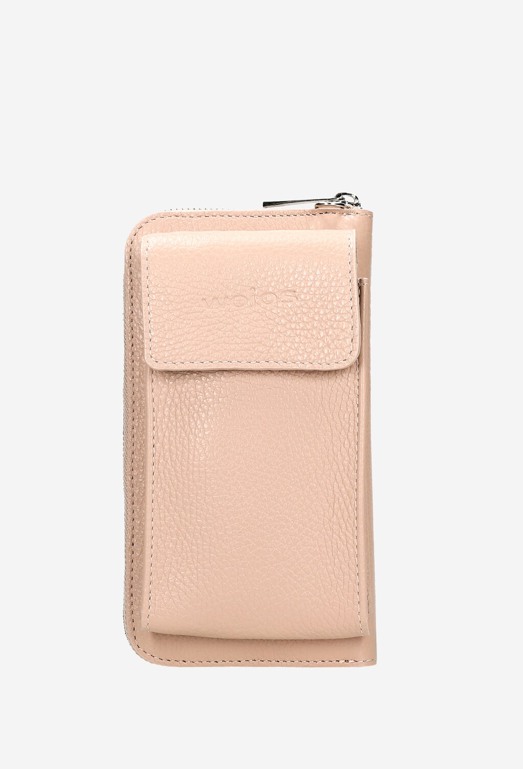 Portfel z etui na telefon 2w1 w kolorze różowym 80168-54 Widok 2