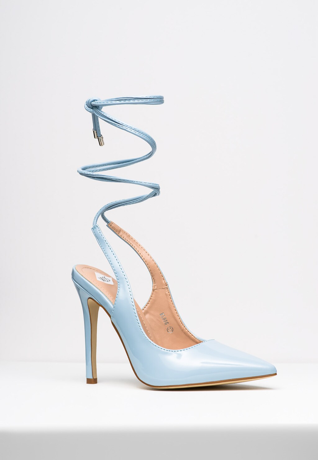 WJS czółenka damskie w kolorze niebieskim na szpilce WJS35012-36 Widok 3