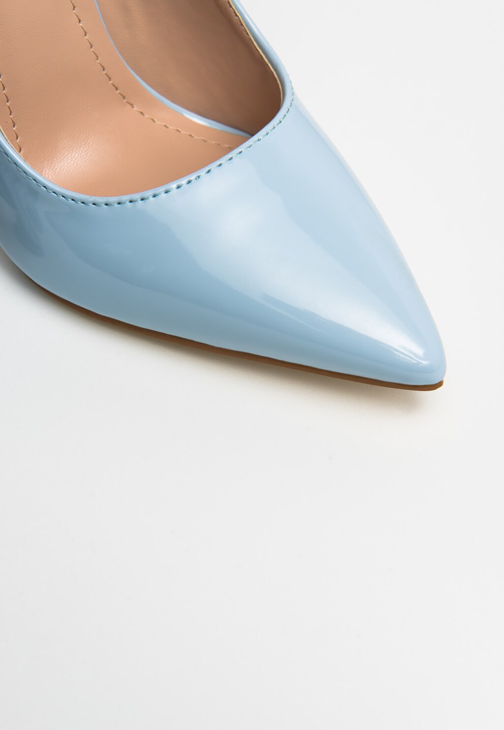 WJS czółenka damskie w kolorze niebieskim na szpilce WJS35012-36 Widok 5