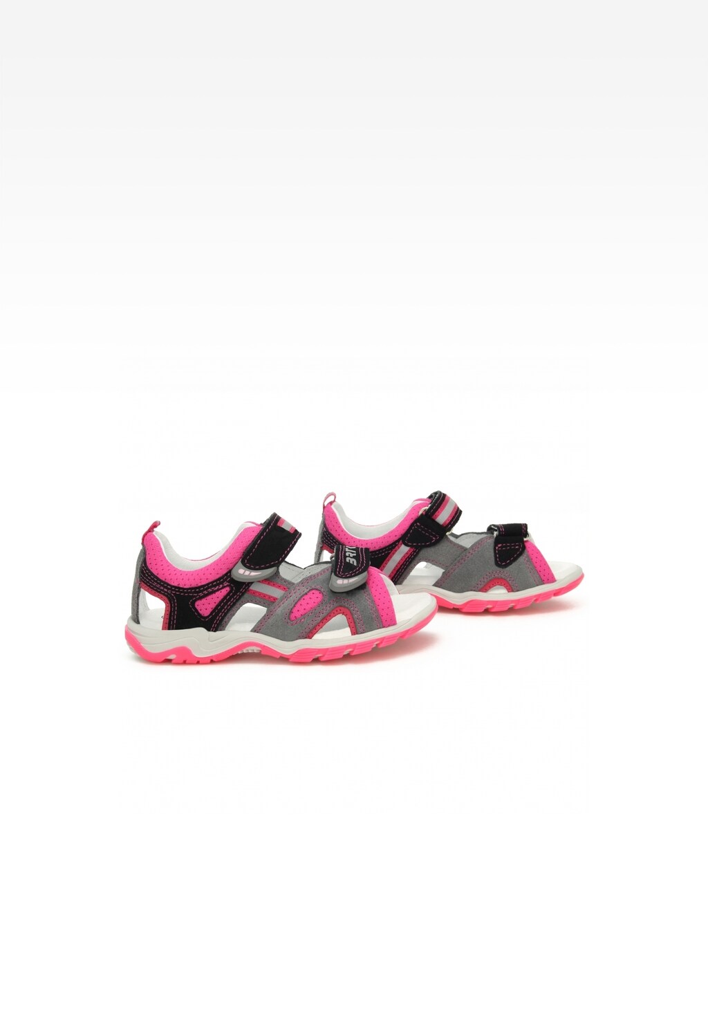 Zdravotná obuv brtk young BARTEK 16176-002, pre dievčatá, čierno-sivá Widok 7