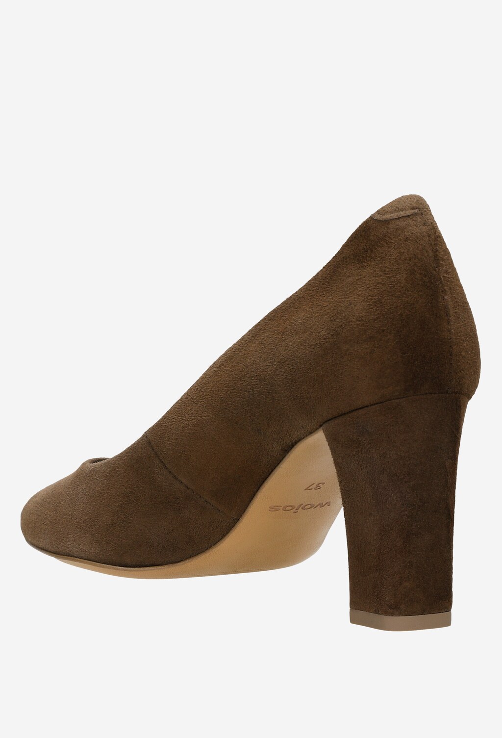 Decentné hnedé dámske lodičky na každý deň 35055-62 Widok 4