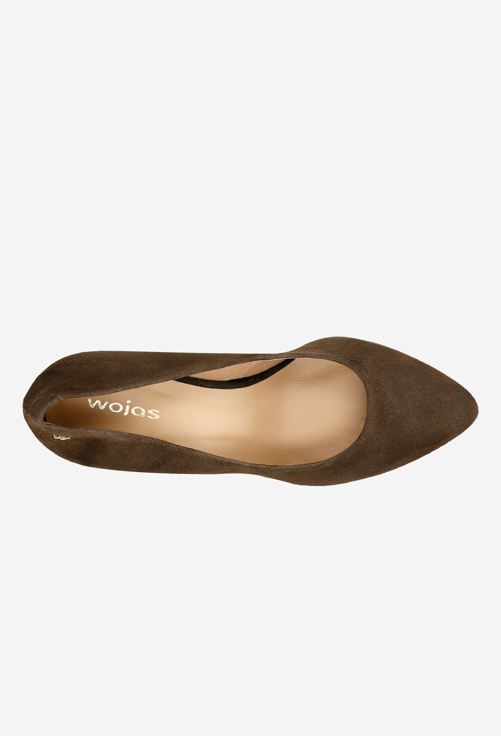 Decentné hnedé dámske lodičky na každý deň 35055-62 Widok 5