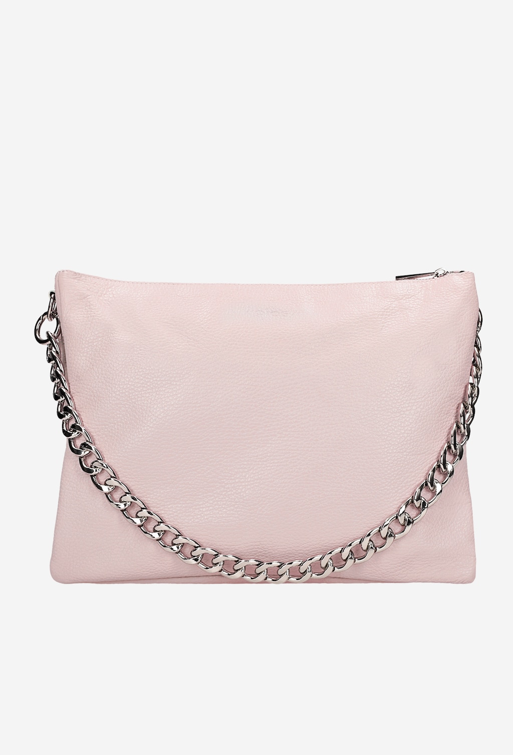 Jasnofioletowa torebka damska ze skóry licowej 80167-55 Widok 2