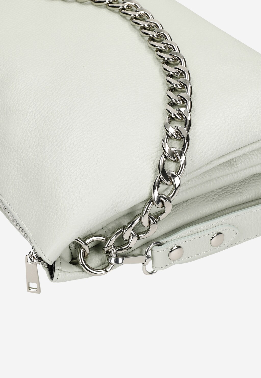 Mała torebka damska w kolorze pistacjowym 80167-57 Widok 7