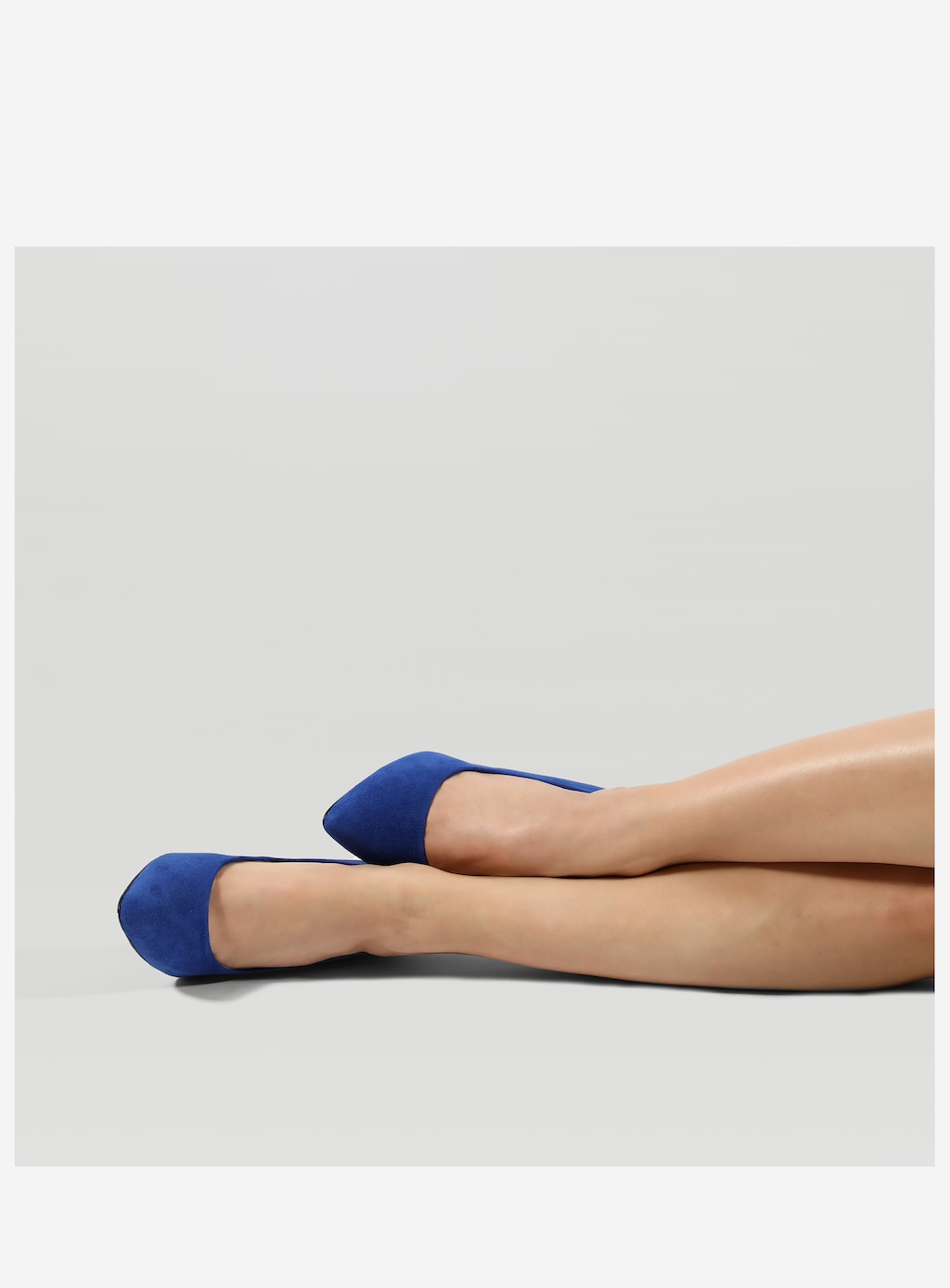 Modré semišové lodičky na bežný deň aj na párty 35042-66 Widok 8