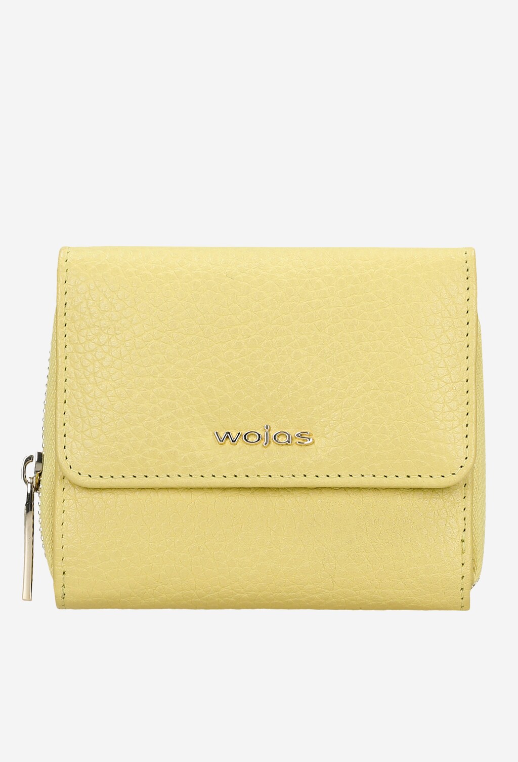 Elegantní světle žlutá kožená peněženka dámská 91034-58 Widok 2