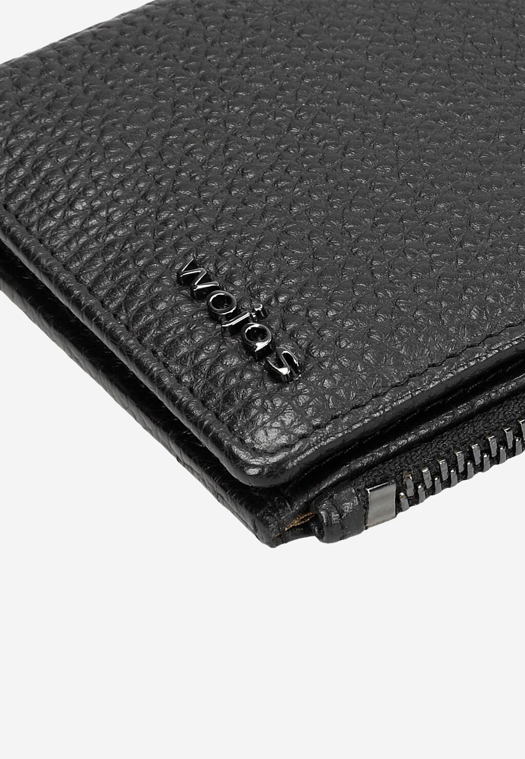 Czarny portfel męski ze skóry licowej 91037-51 Widok 4