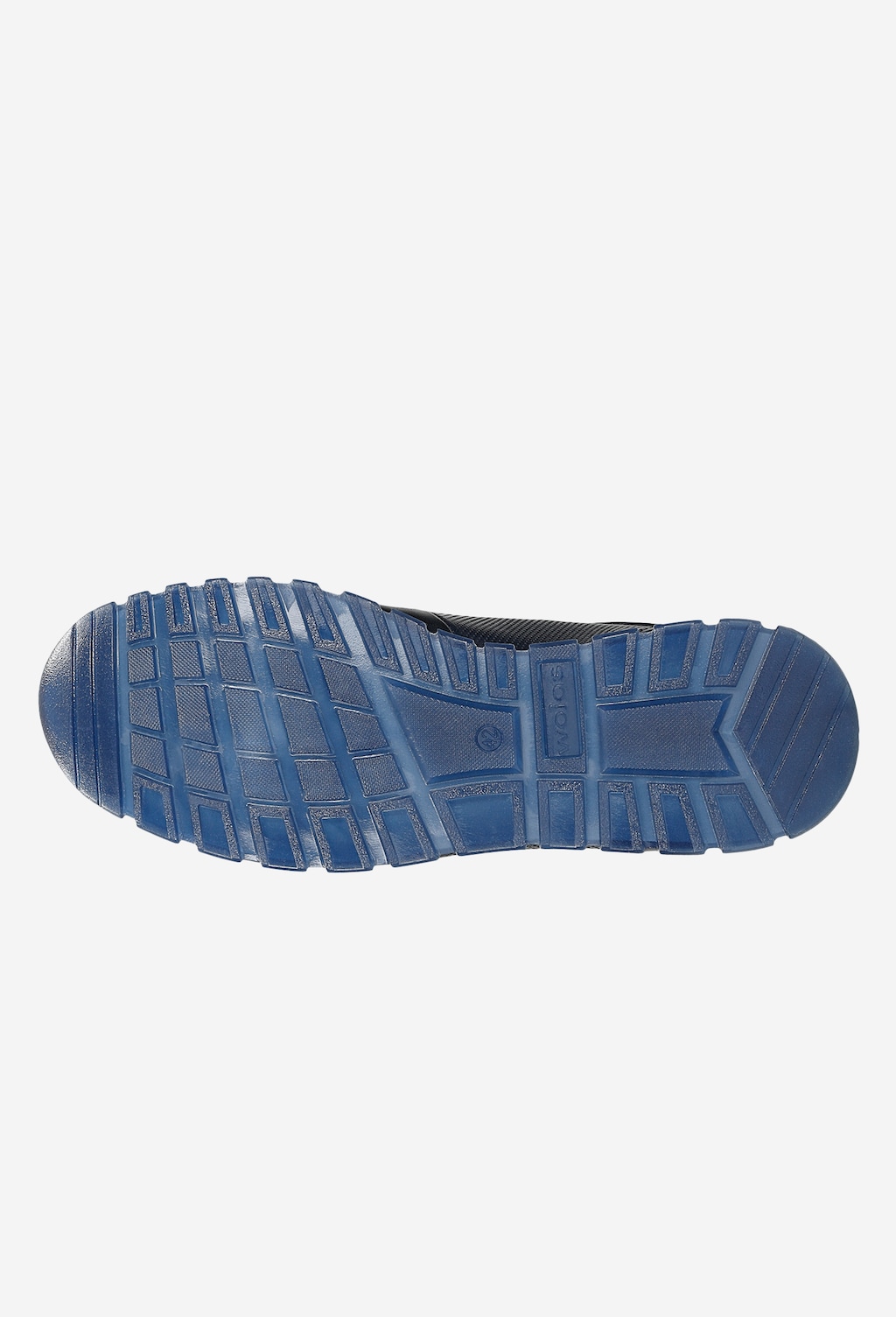 Tmavomodré pánske tenisky s ozdobným reliéfom 10039-56 Widok 6