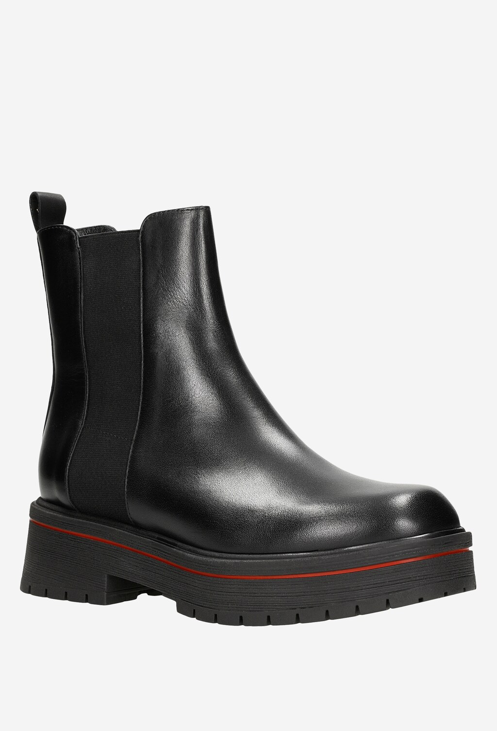 Zlepšovák nálady do každého počasia – kožené členkové čižmy  55045-51 Widok 3