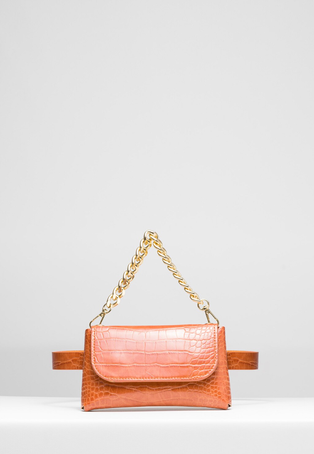 WJS jasnobrązowa nerka damska z motywem zwierzęcym WJS83003-52 Widok 2