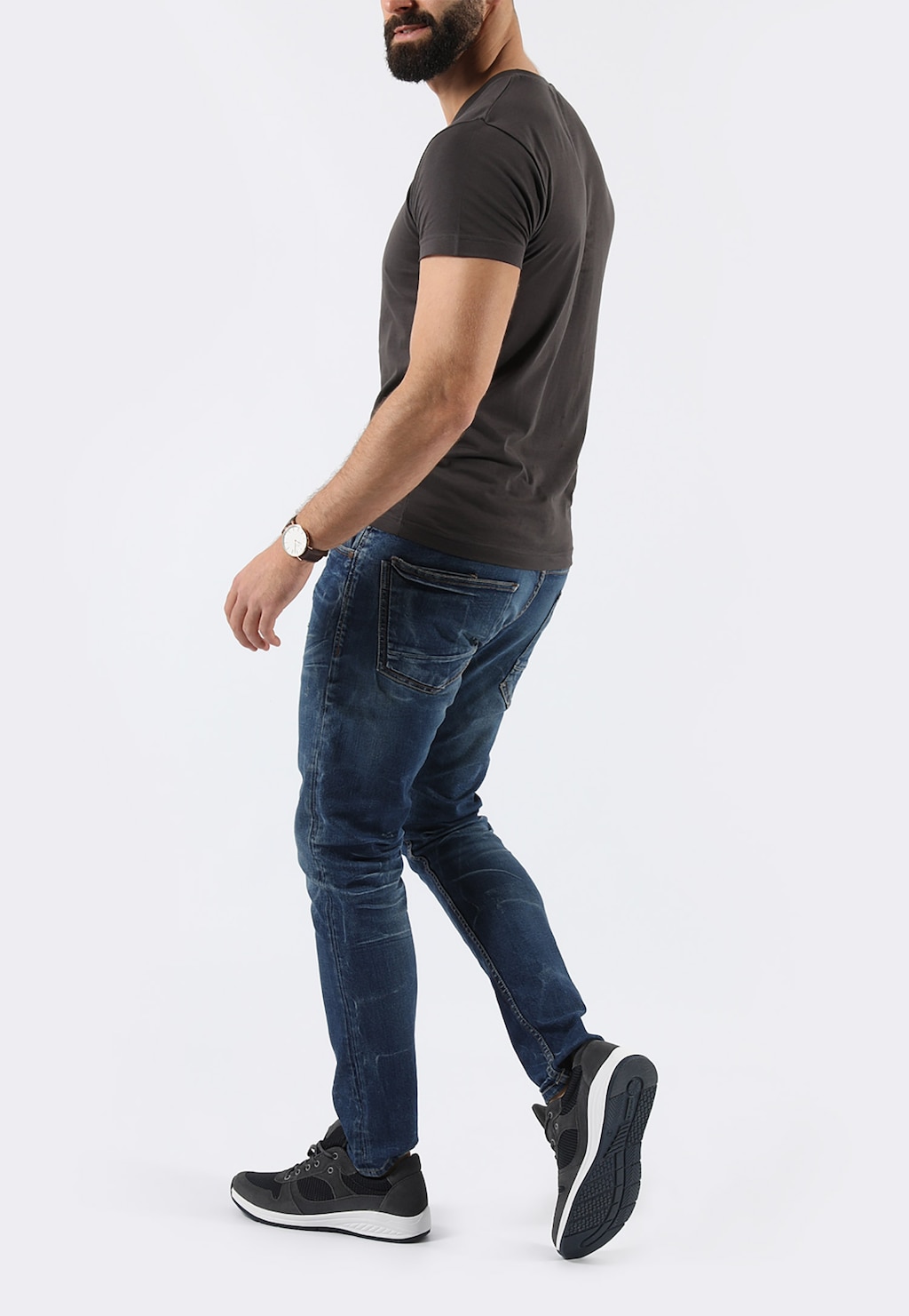 Półbuty męskie 9061-80 Widok 8