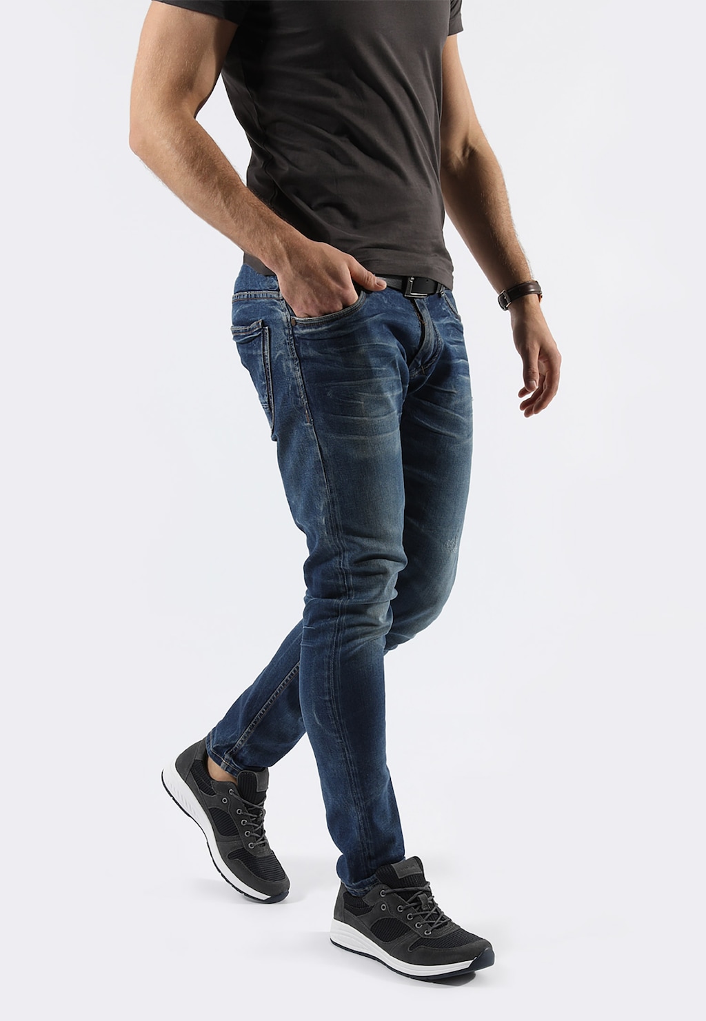 Półbuty męskie 9061-80 Widok 1