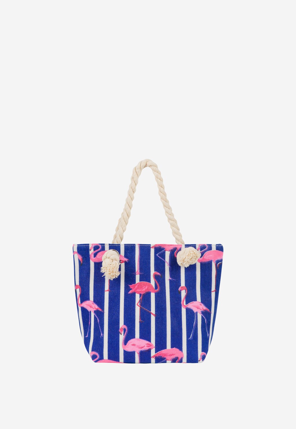WJS mała bawełniana torebka damska z motywem flamingów WJS76067-15 Widok 1