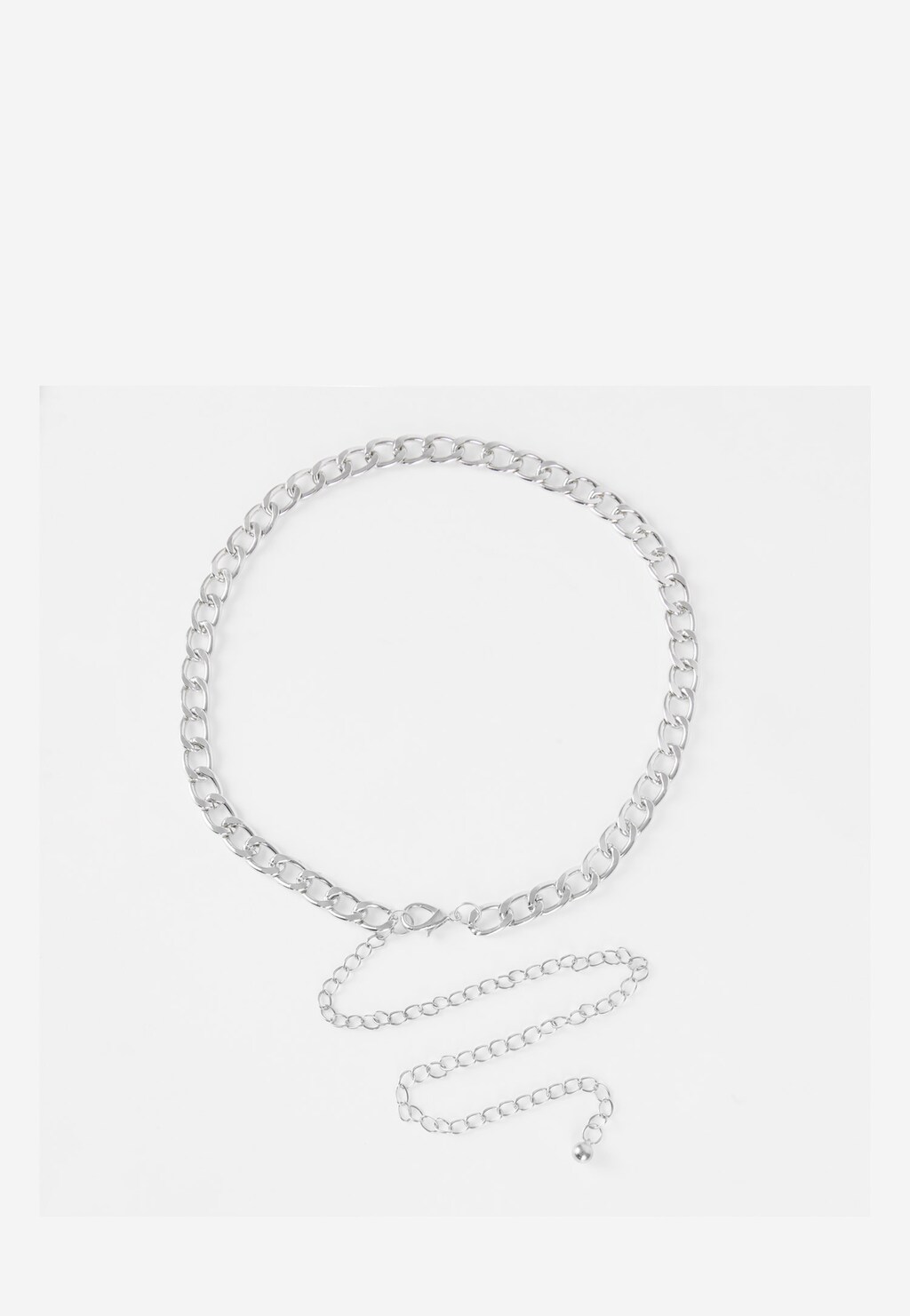 WJS srebrny pleciony metalowy pasek damski WJS91018-19 Widok 1