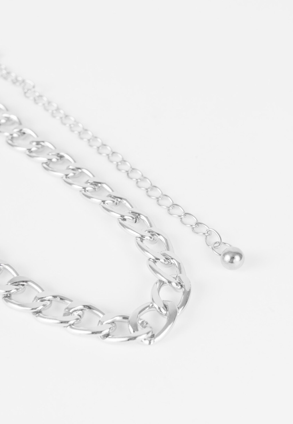 WJS srebrny pleciony metalowy pasek damski WJS91018-19 Widok 3